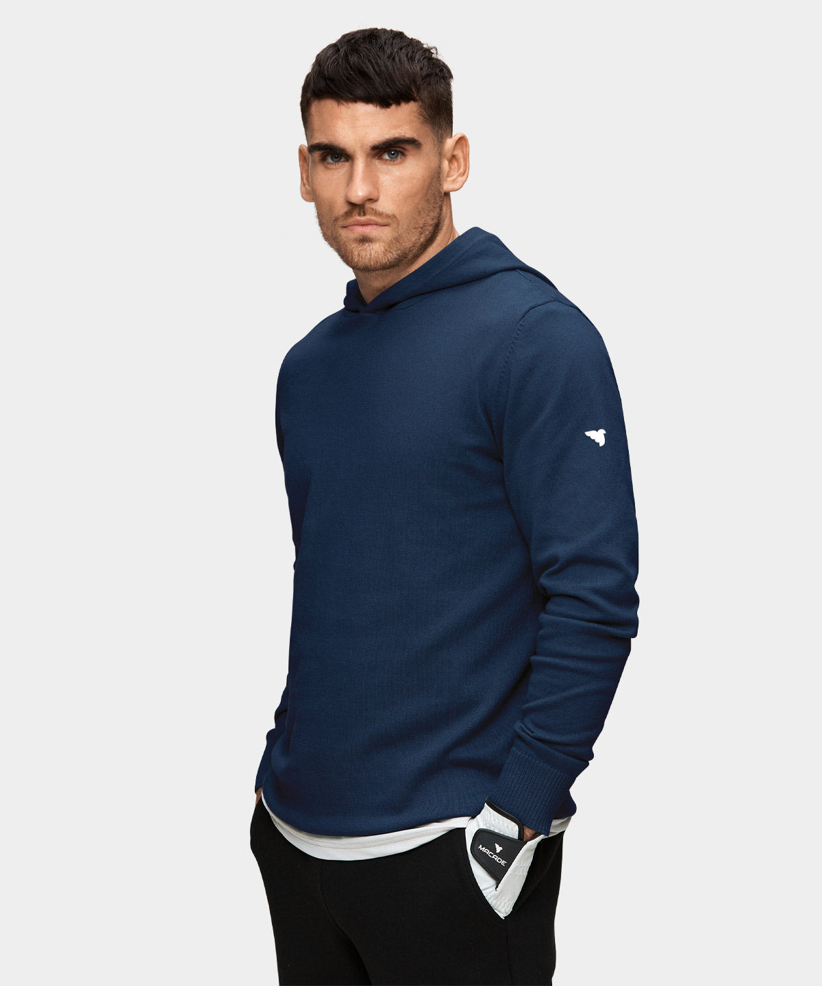 Navy Blue Tech Hoodie