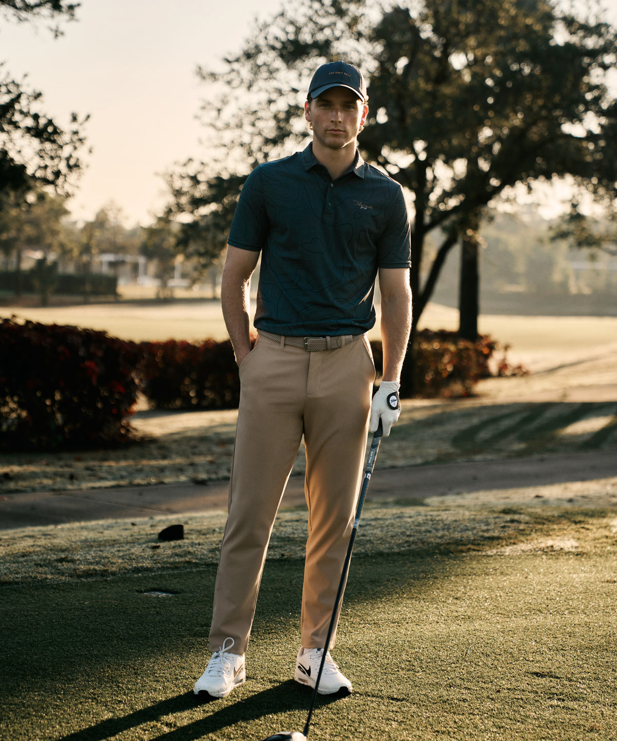 Links Tan Tech Trouser Macade Golf