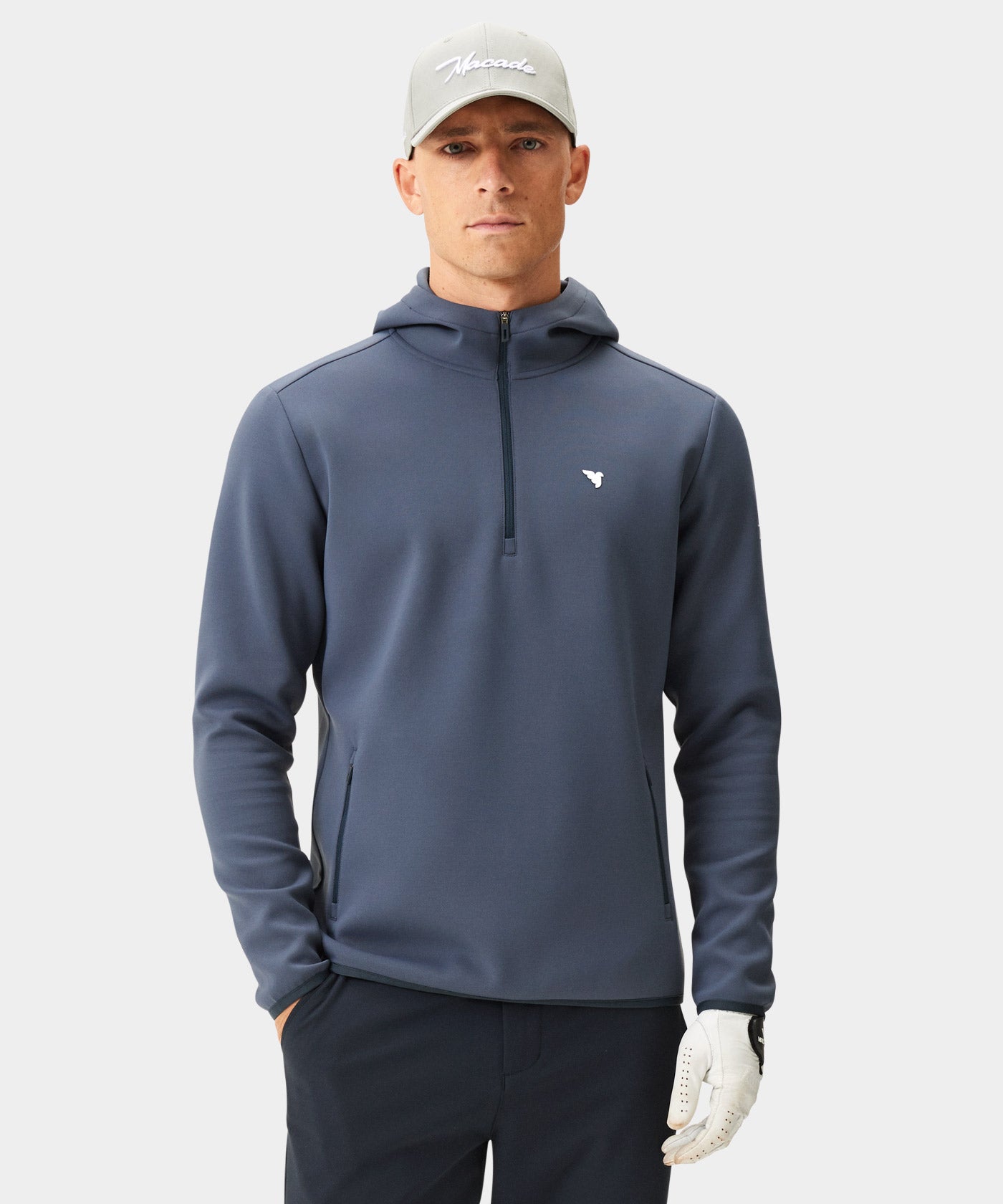 Spruce Blue Therma Zip Hoodie