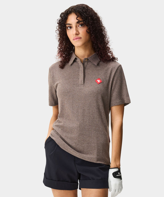 Taupe Crossover Patch Shirt