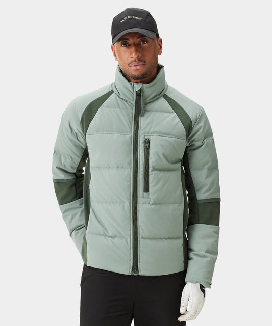 Teal Padded Core Tech Jacket