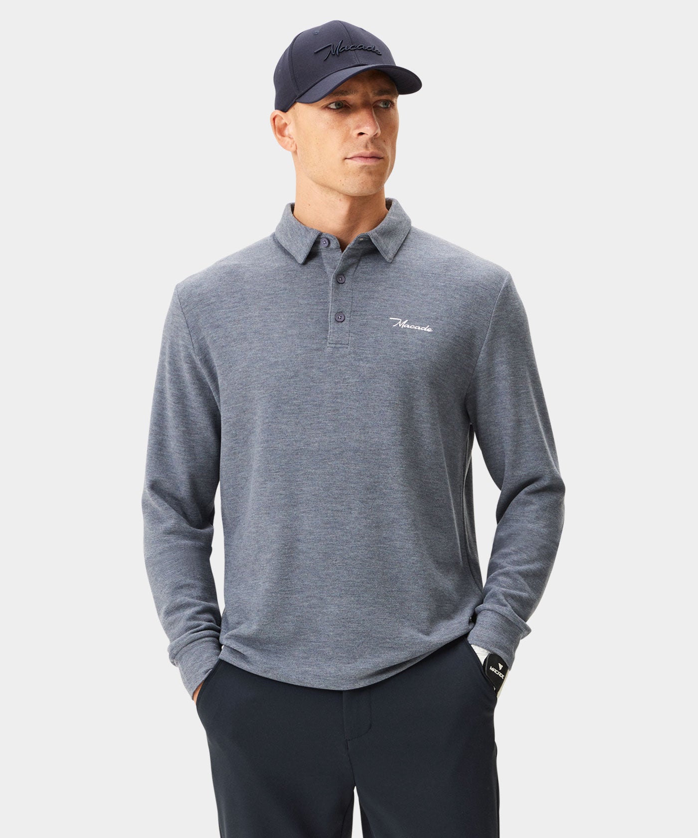 Weave Stone Blue Brushed Shirt