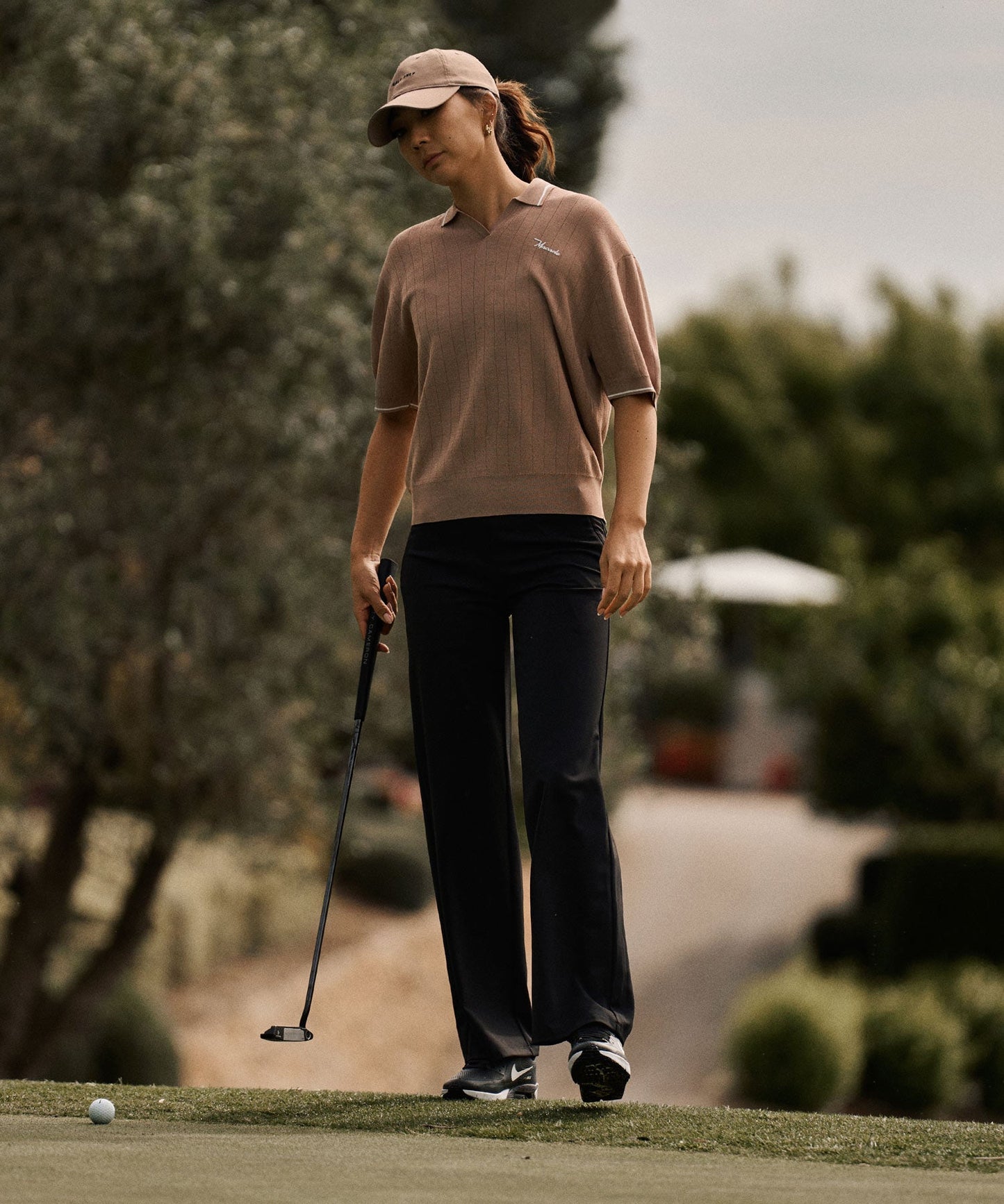 Bree Black Relaxed Trouser Macade Golf