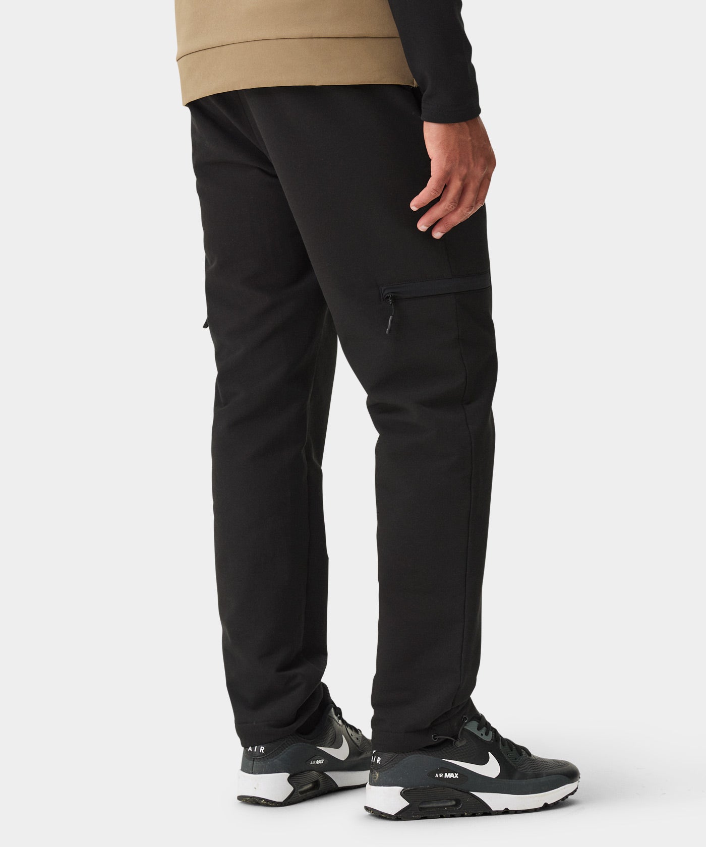 Black Insulated Utility Pants