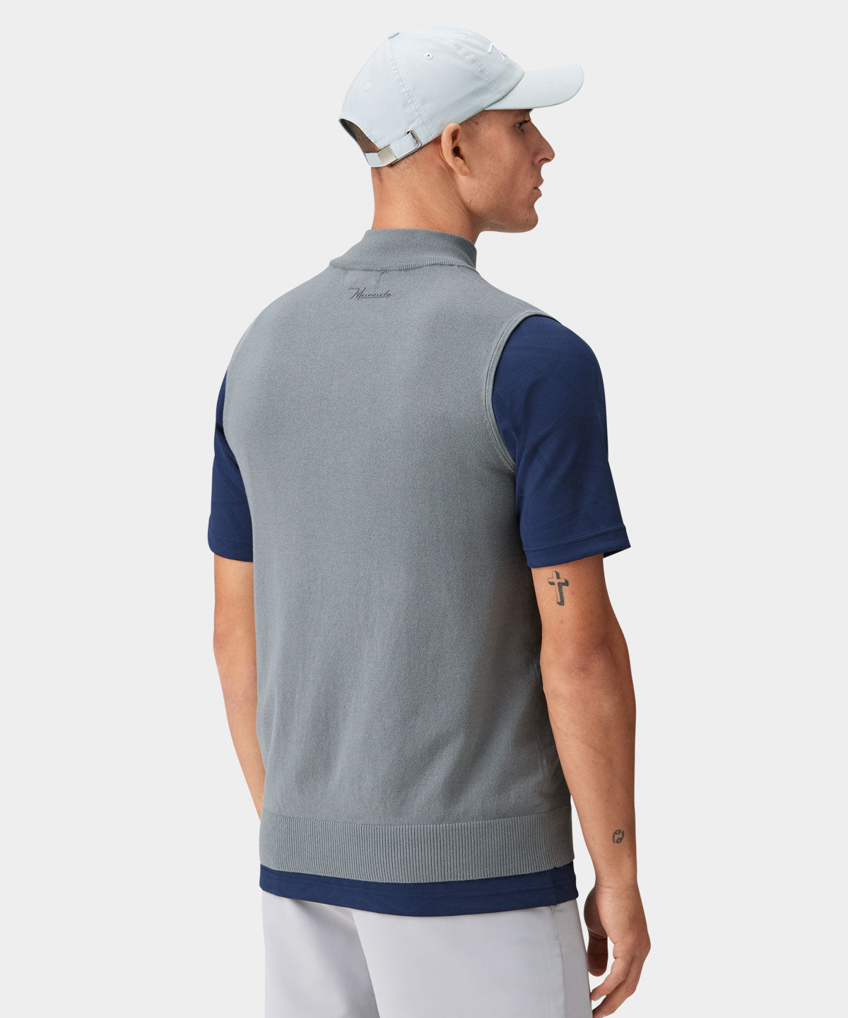 Stone TX Knit Vest Macade Golf