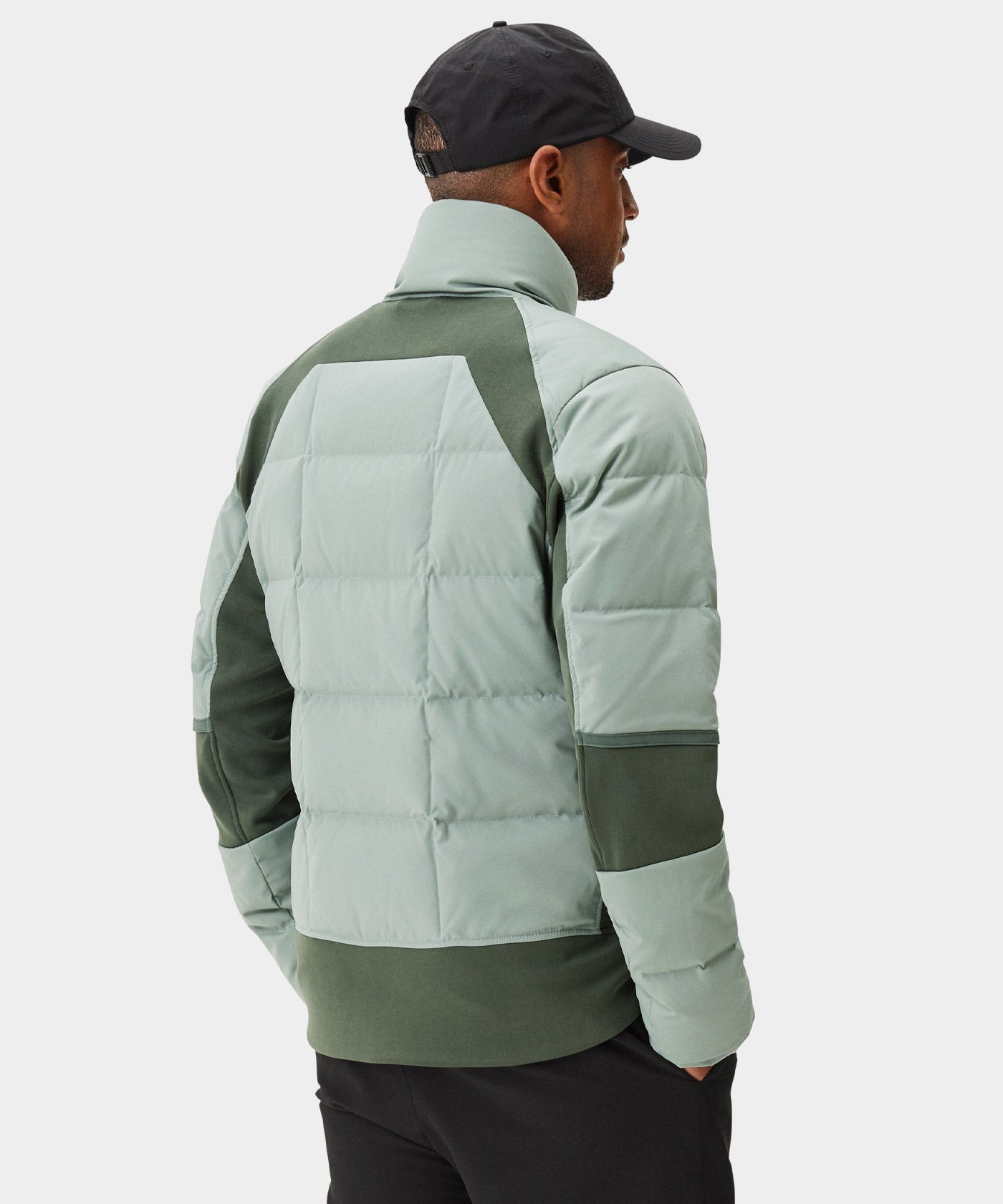 Teal Padded Core Tech Jacket