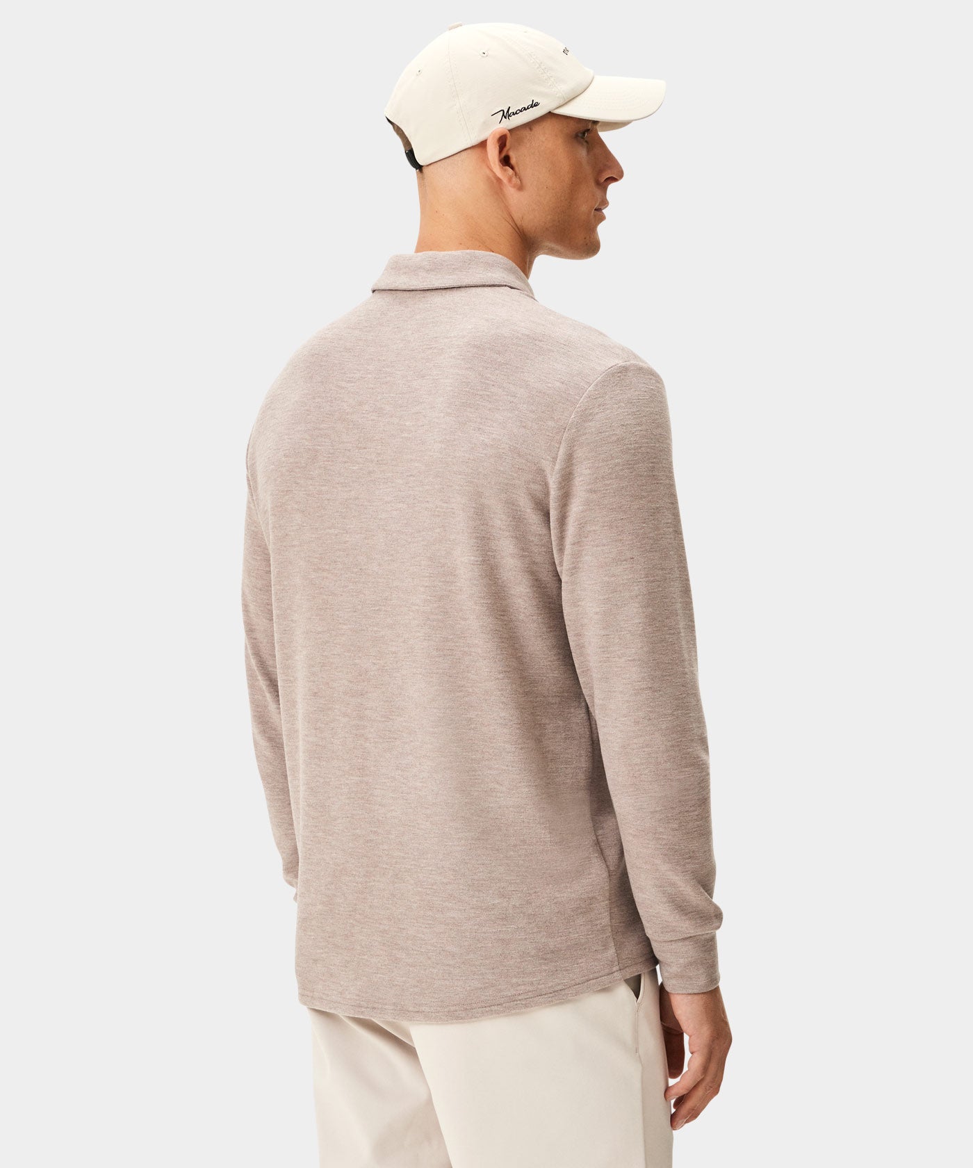 Weave Taupe Brushed Shirt