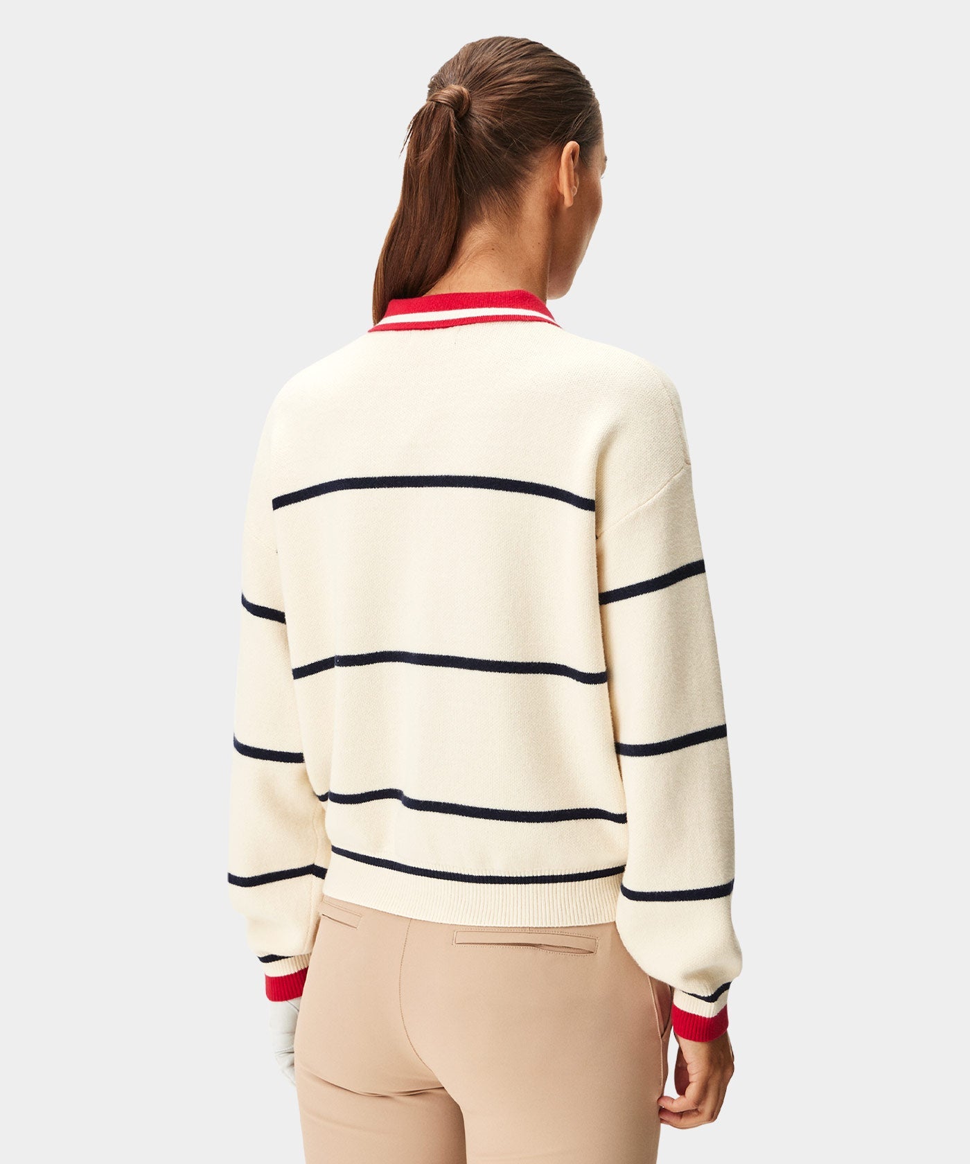 Powder Club Knit Polo Sweater Macade Golf
