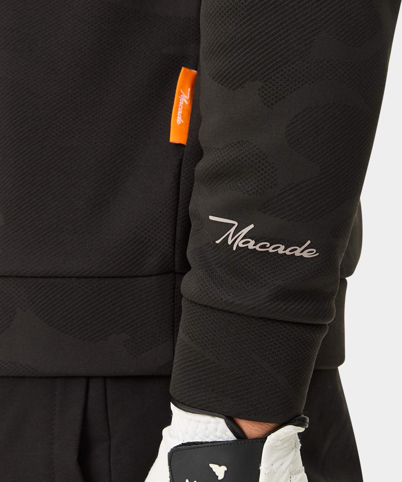 Black TR Camo Fleece Crewneck