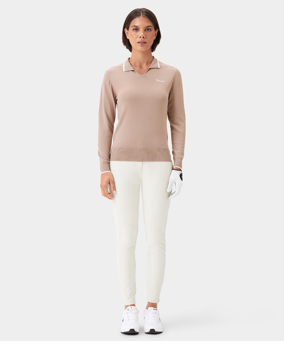 Ella Knit Top - Tan