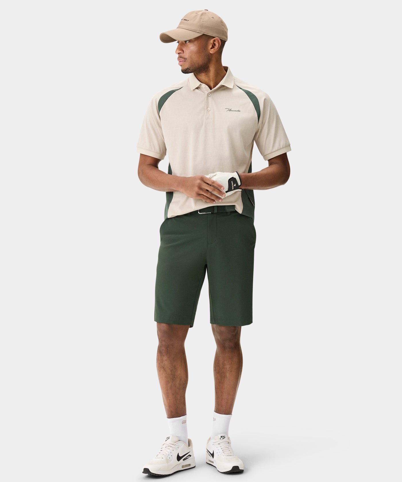 Four-Way Stretch Shorts - Forest Green