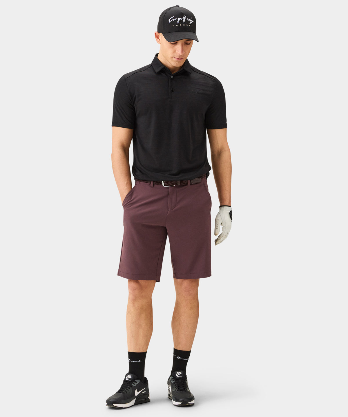 Four-Way Stretch Shorts - Mauve