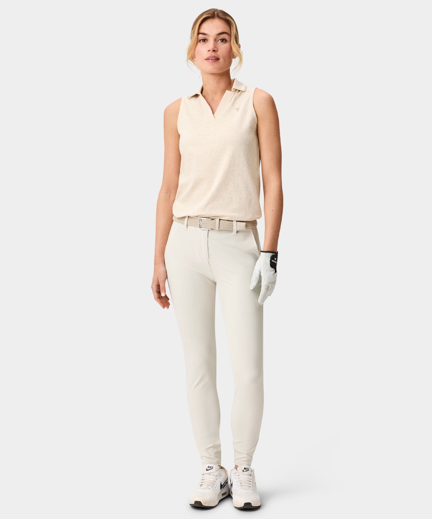 Mila Breeze Sleeveless Shirt - Sand