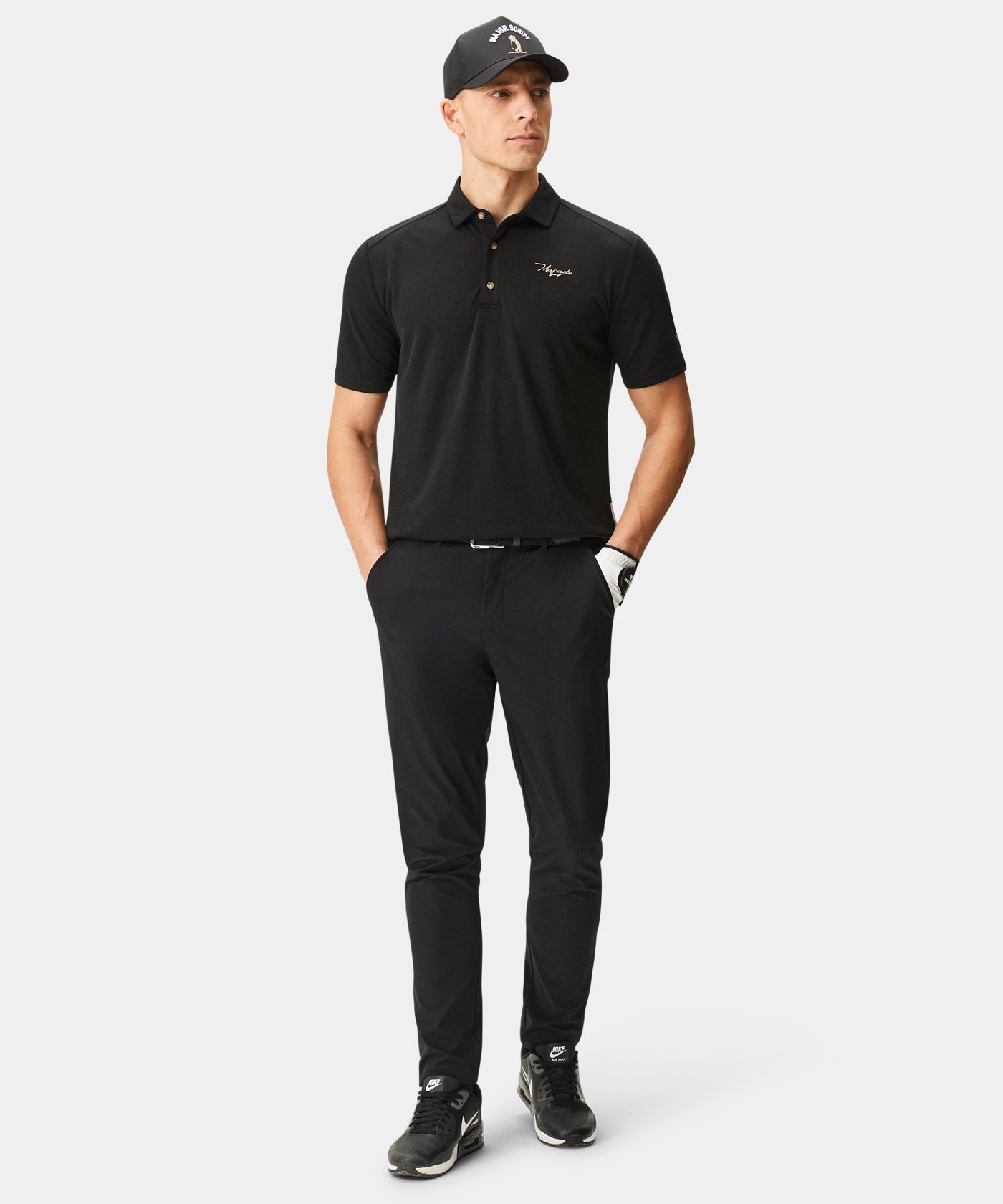 Black Lightweight Trouser Macade Golf
