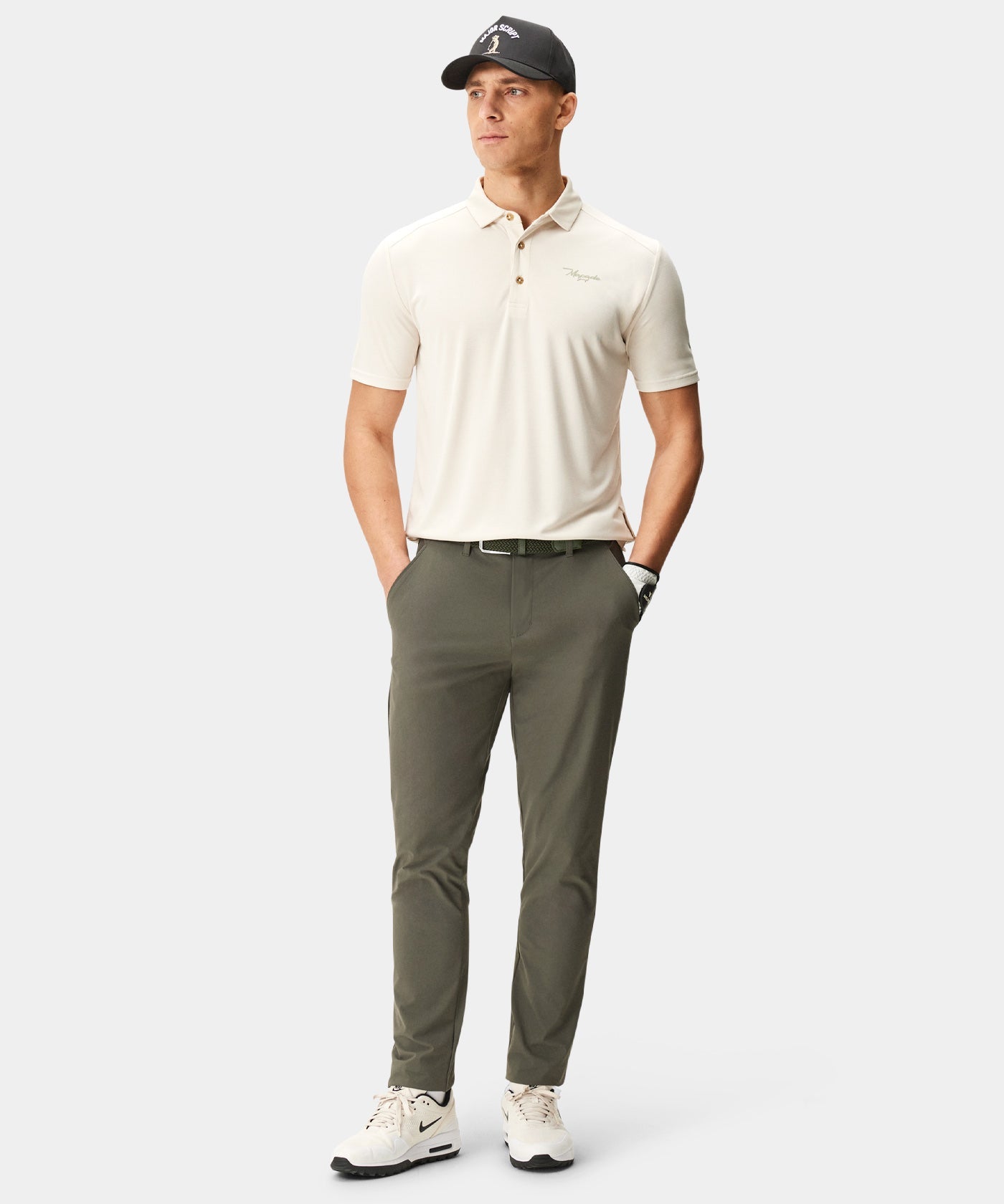 Moss Green Lightweight Trouser Macade Golf