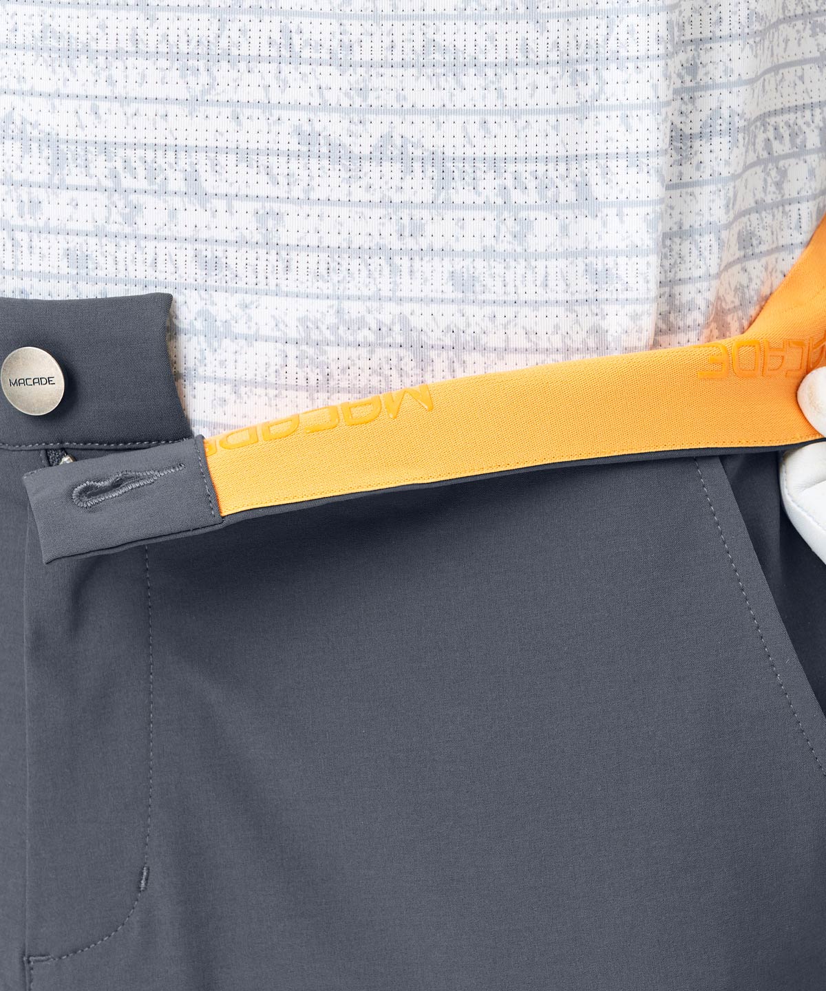 Stone Blue Four-Way Stretch Jogger