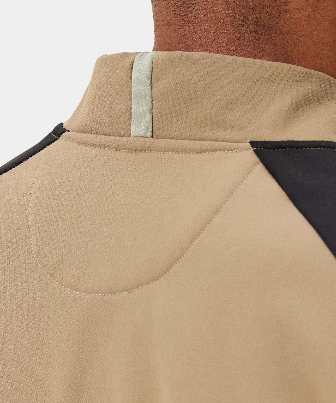 Tan Hybrid Shield TX Quarter Zip