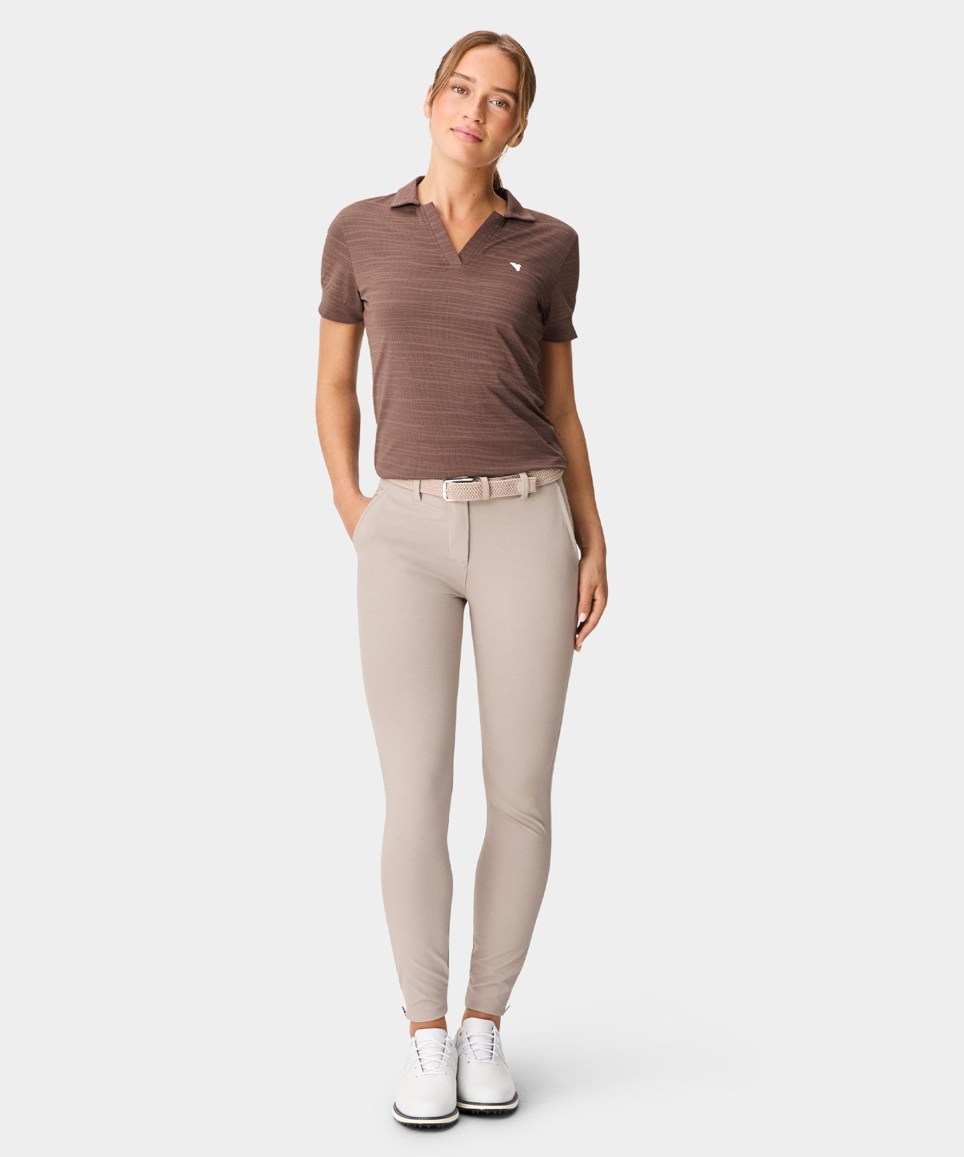 Four-Way Stretch Jogger - Ash Brown