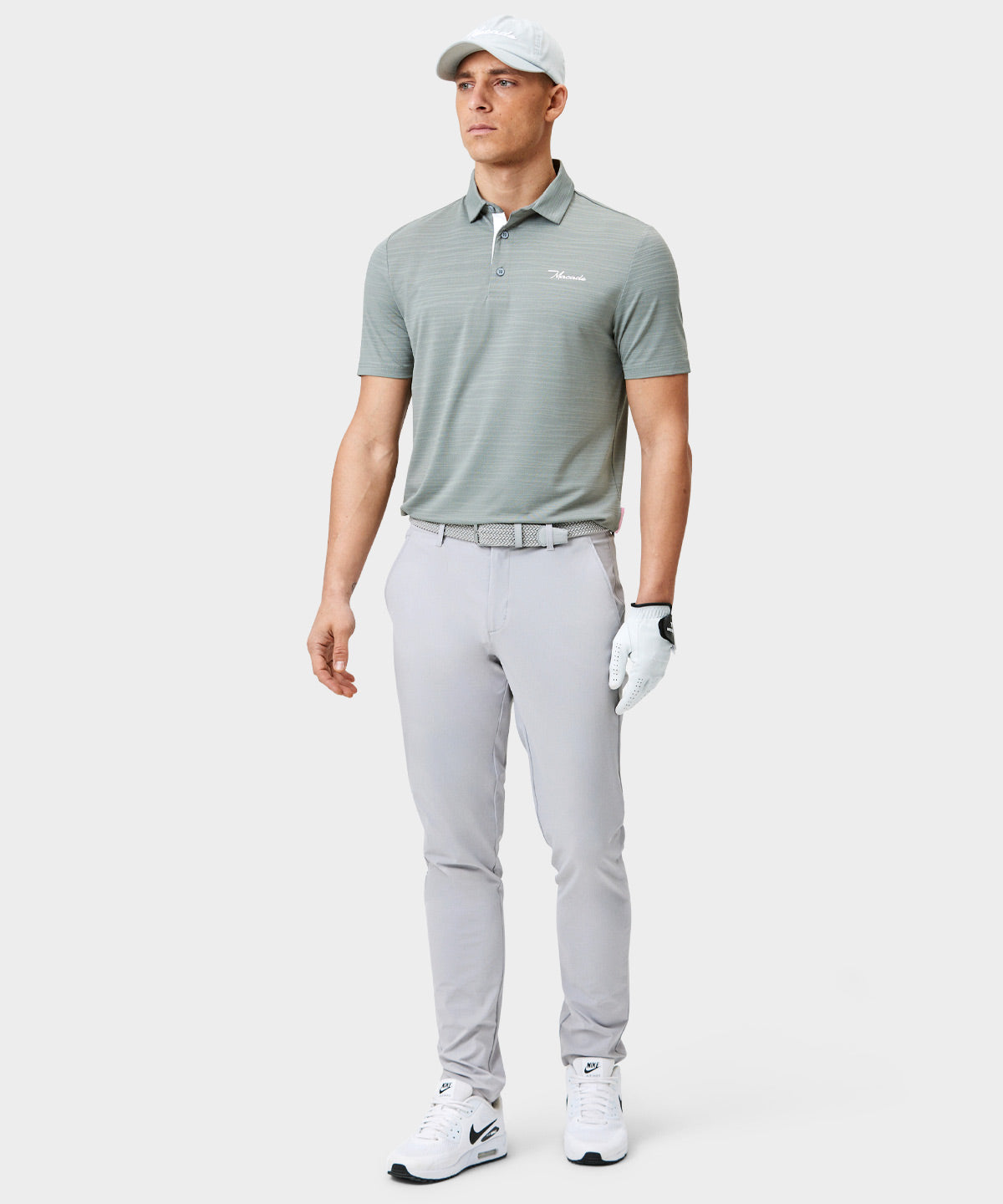 Light Grey Lightweight Trouser Macadegolf