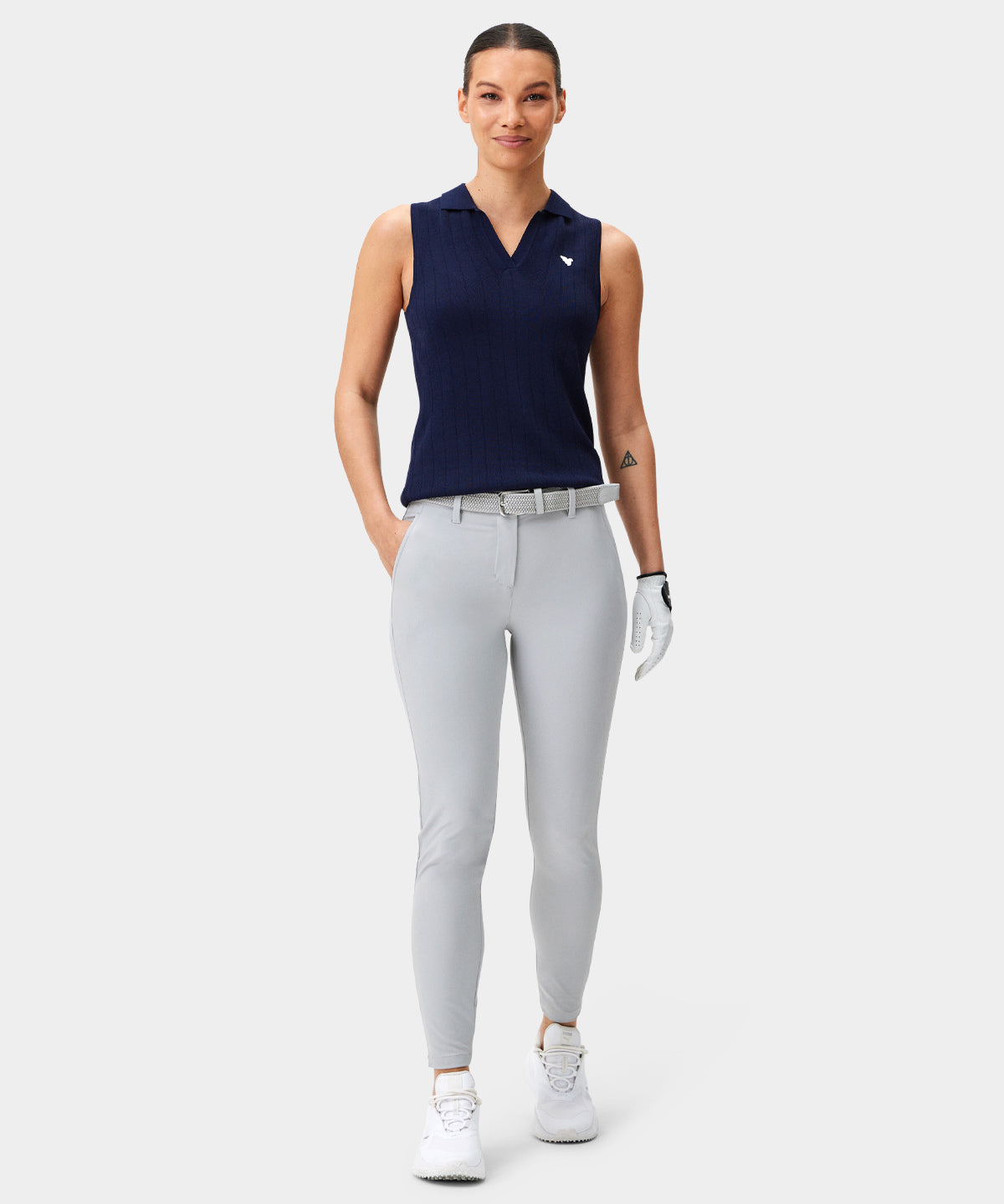 Grey Four-Way Stretch Jogger Macade Golf
