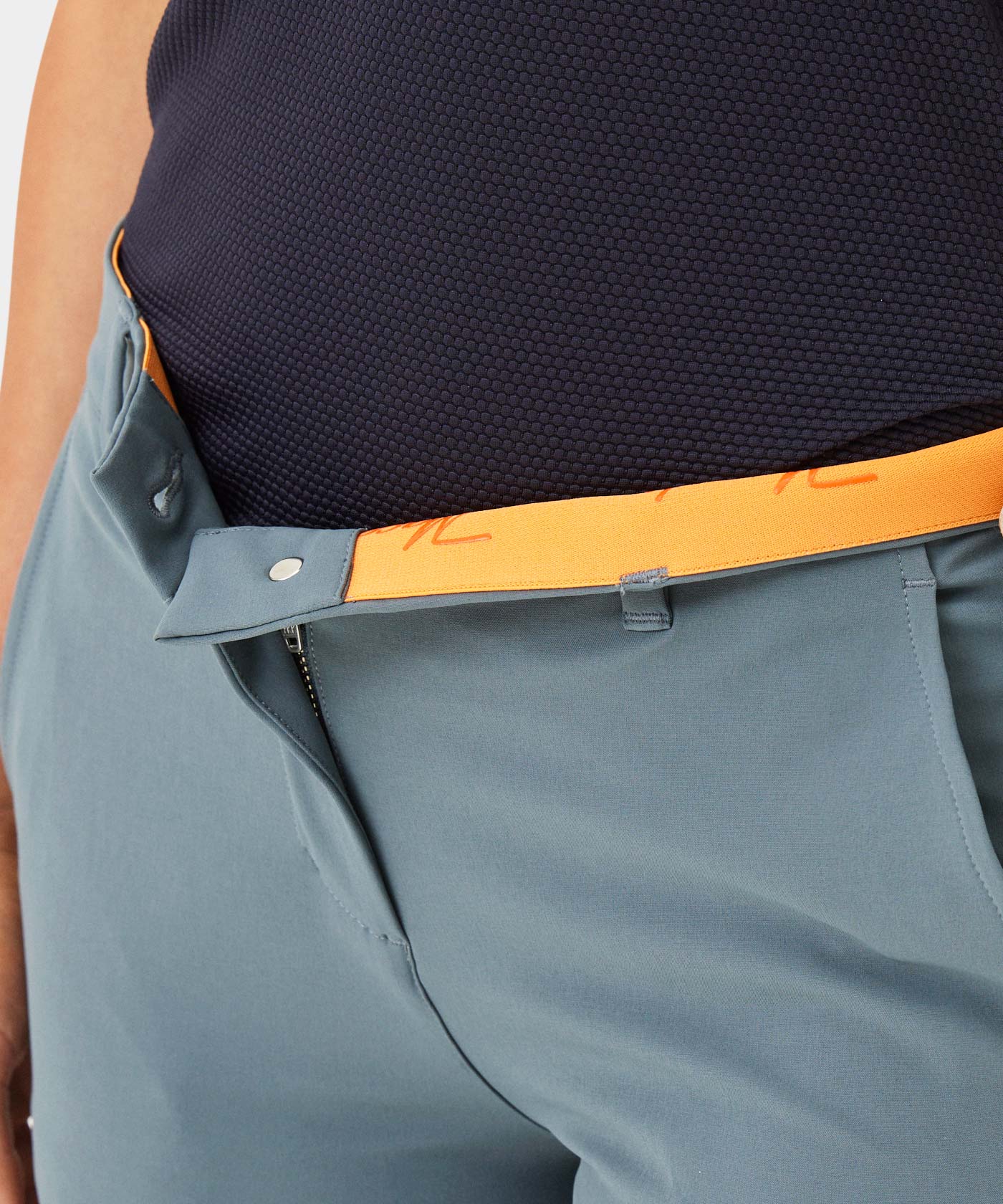 Stone Blue Four-Way Stretch Jogger