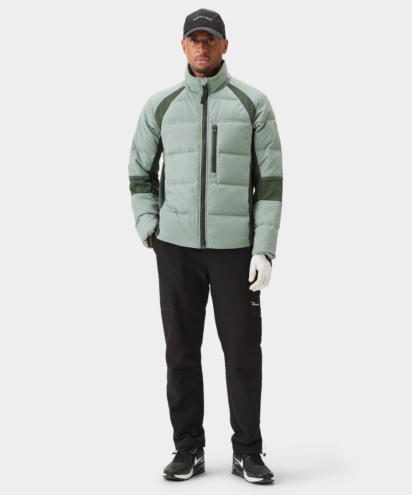 Teal Padded Core Tech Jacket