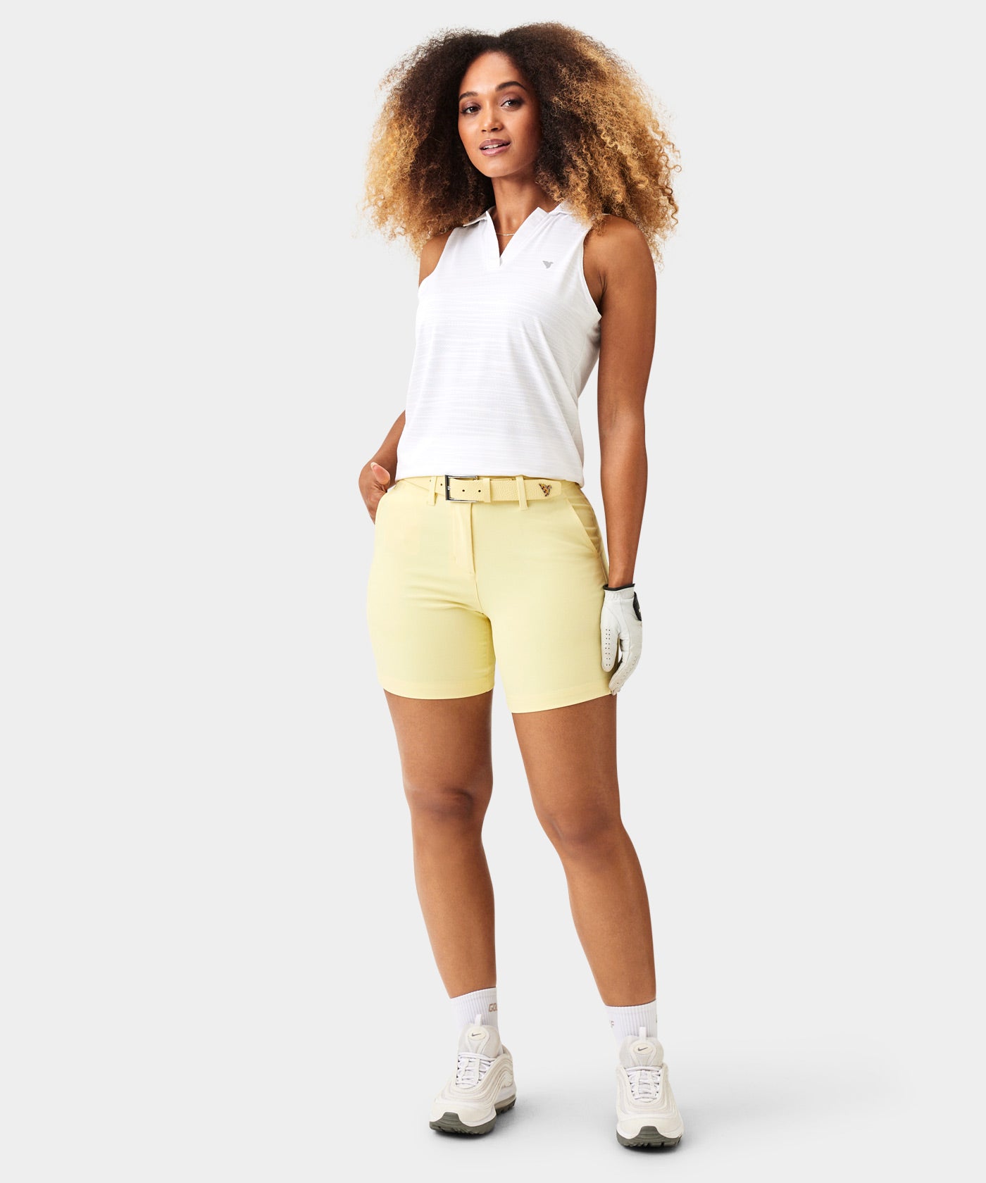 Flex Shorts - Lemon