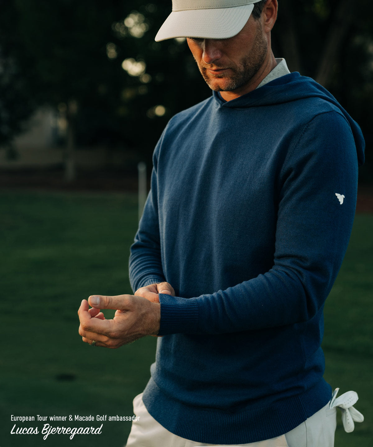 Navy Blue Tech Hoodie