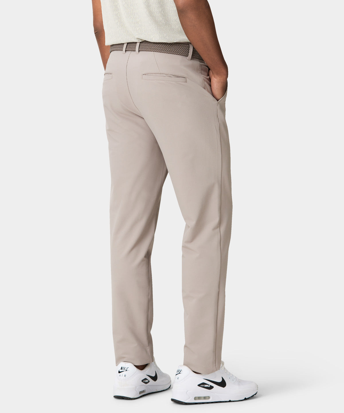 Lou Ash Brown Regular Trouser Macadegolf