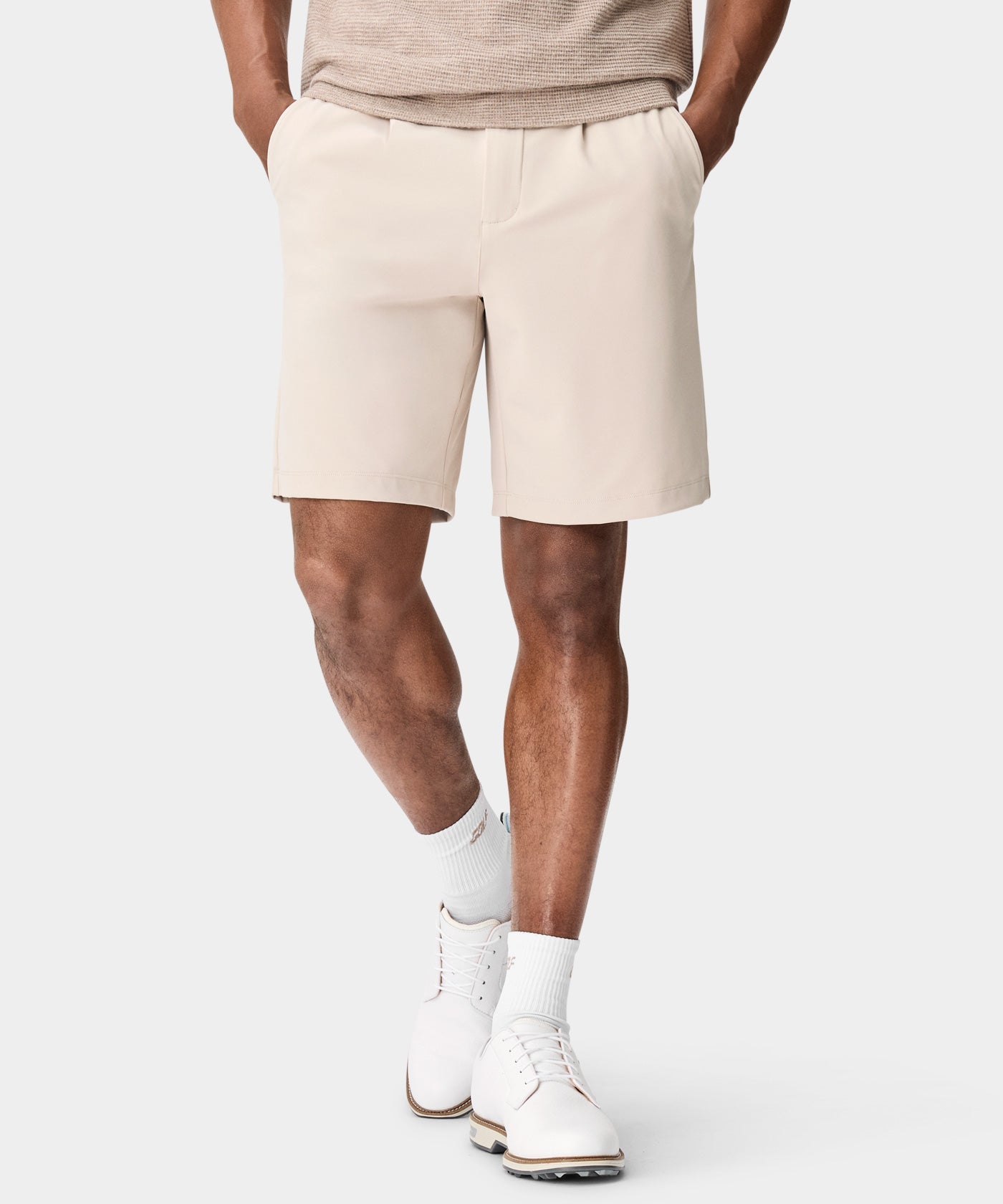 Shaw TX Tech Shorts - Sand – Macade Golf