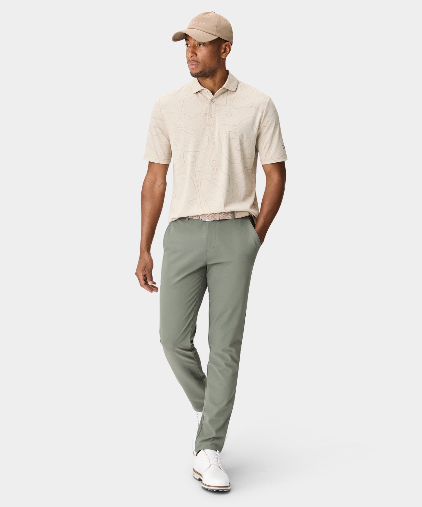 Lightweight Tapered Trouser - Sage