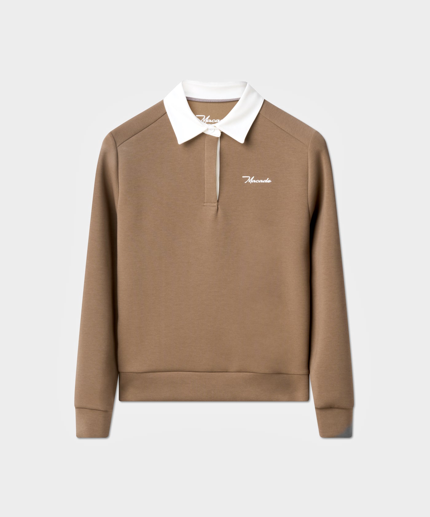 Rae Sepia Polo Sweatshirt