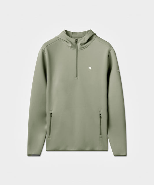 Sage Green Therma Zip Hoodie