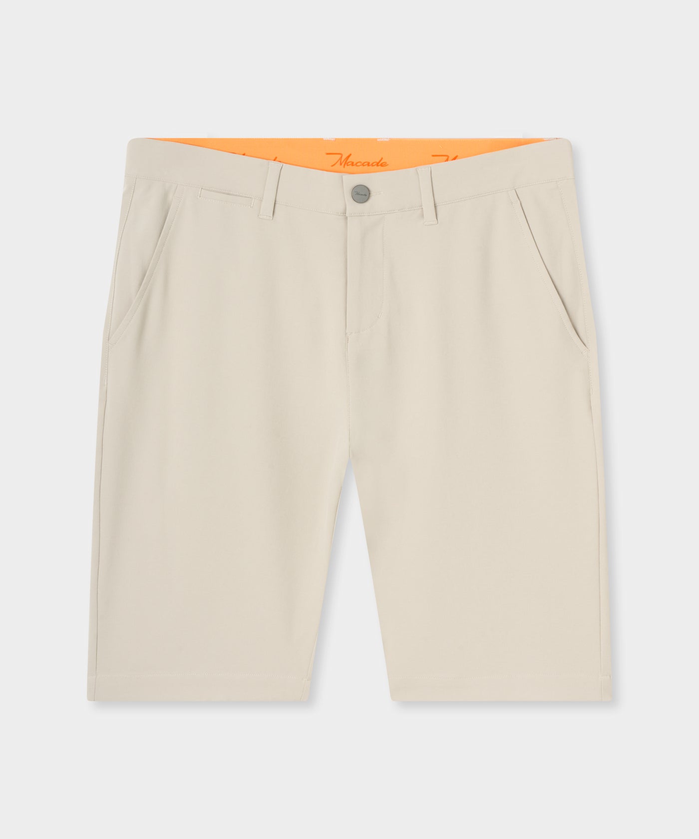 Tan Four-Way Stretch Shorts