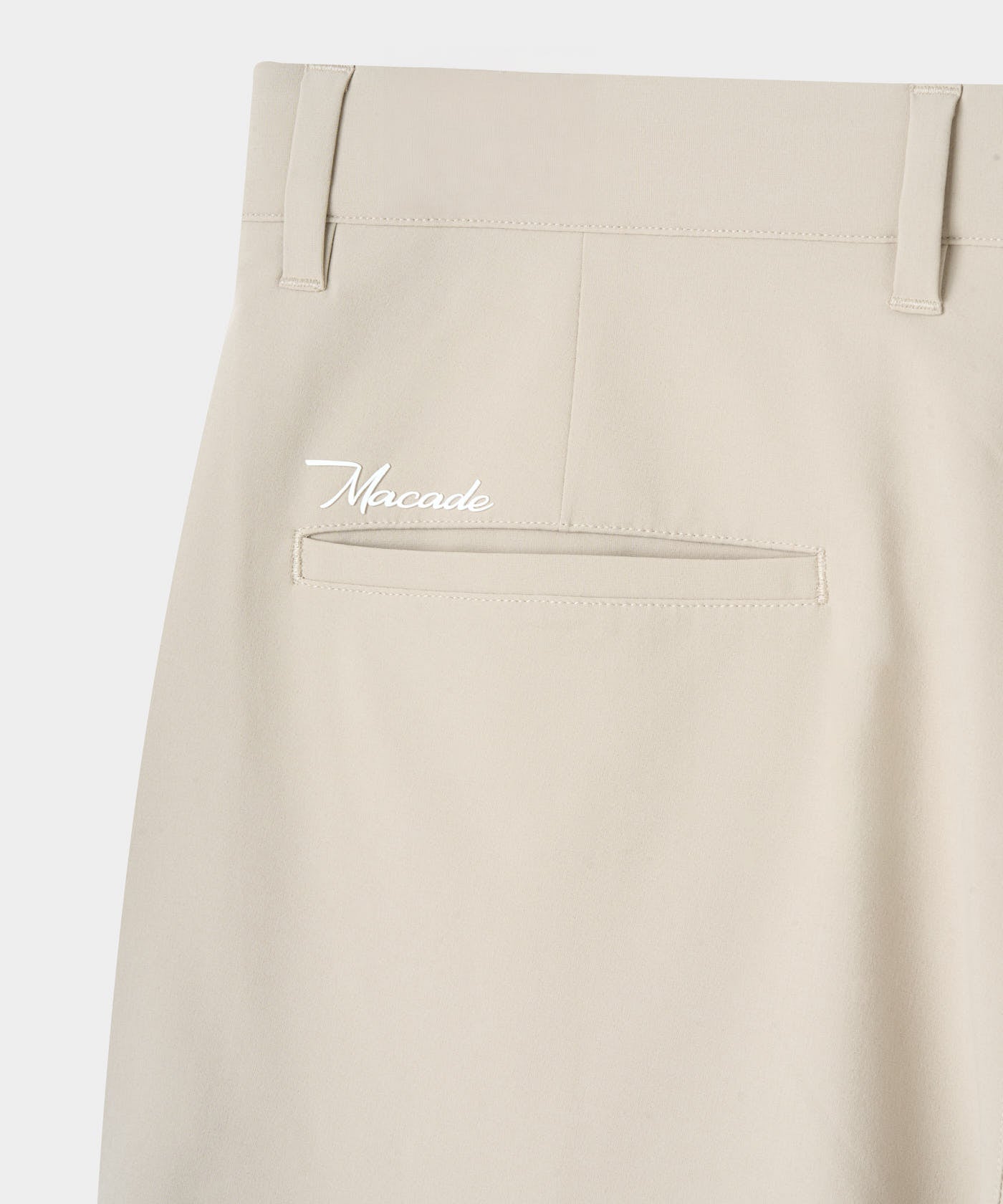 Tan Four-Way Stretch Shorts