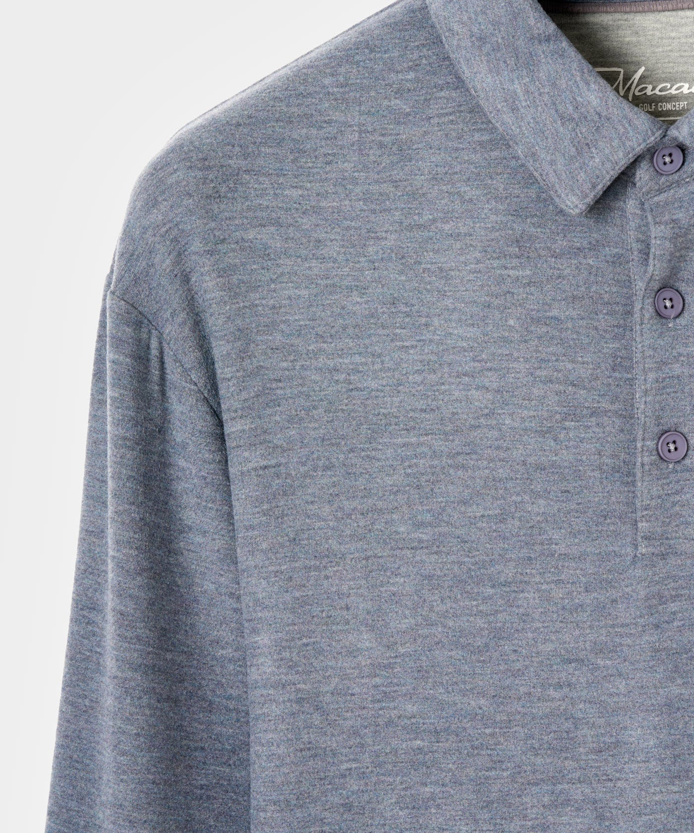 Weave Stone Blue Brushed Shirt