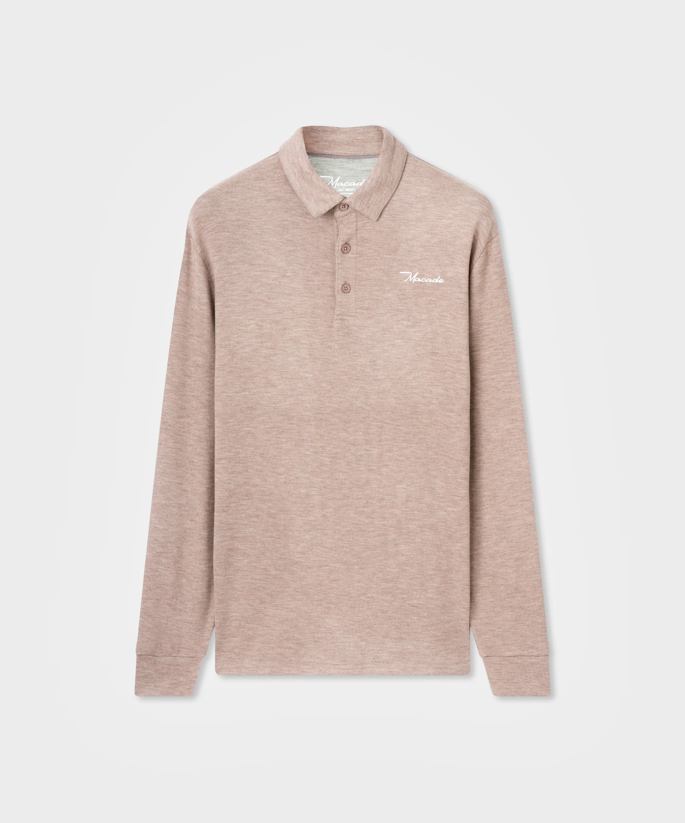 Weave Taupe Brushed Shirt