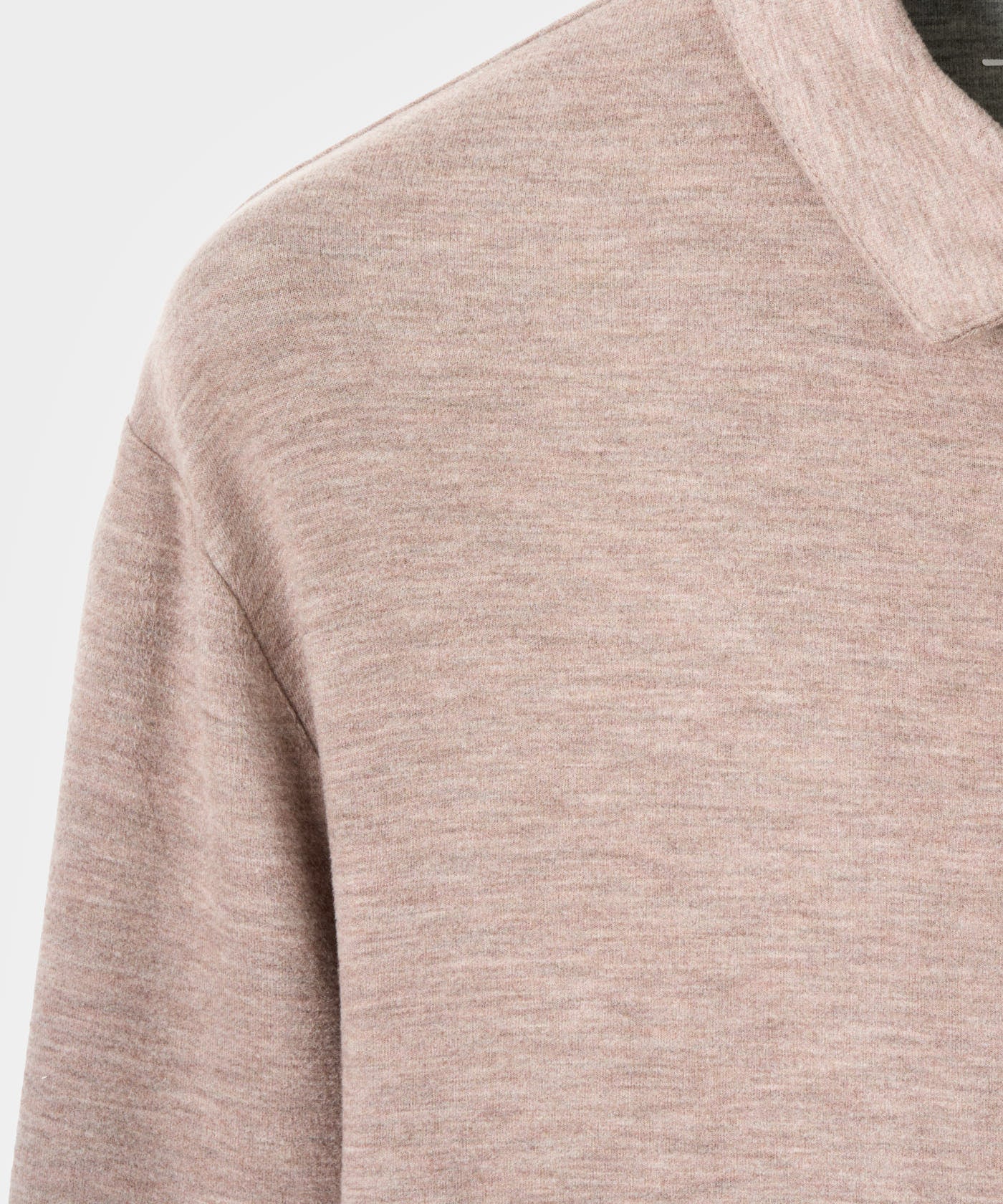 Weave Taupe Brushed Shirt
