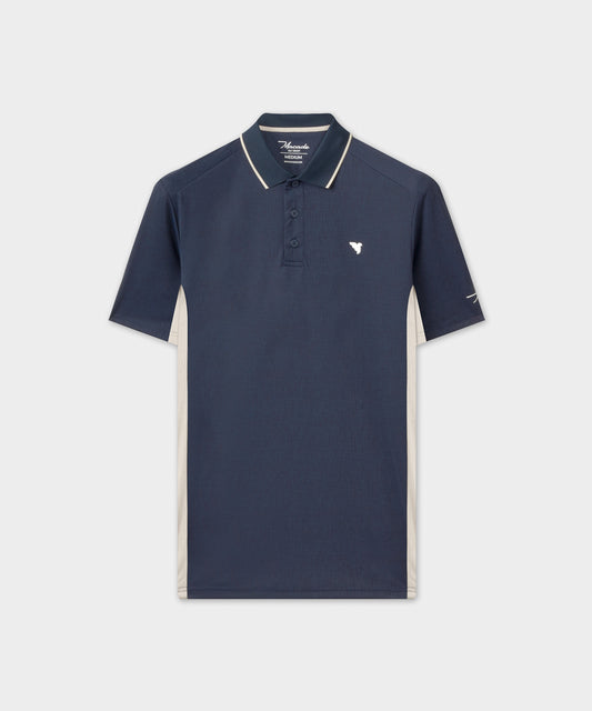 Navy Course Climate Polo Shirt