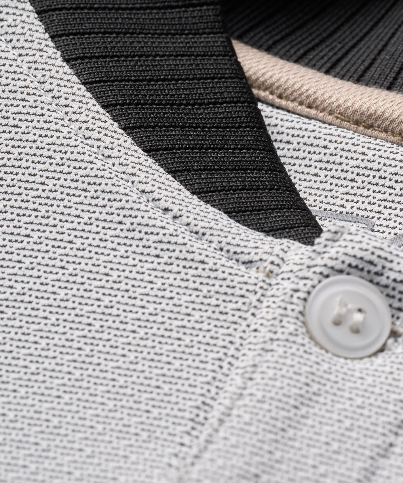 Crew TR Bomber Shirt - White