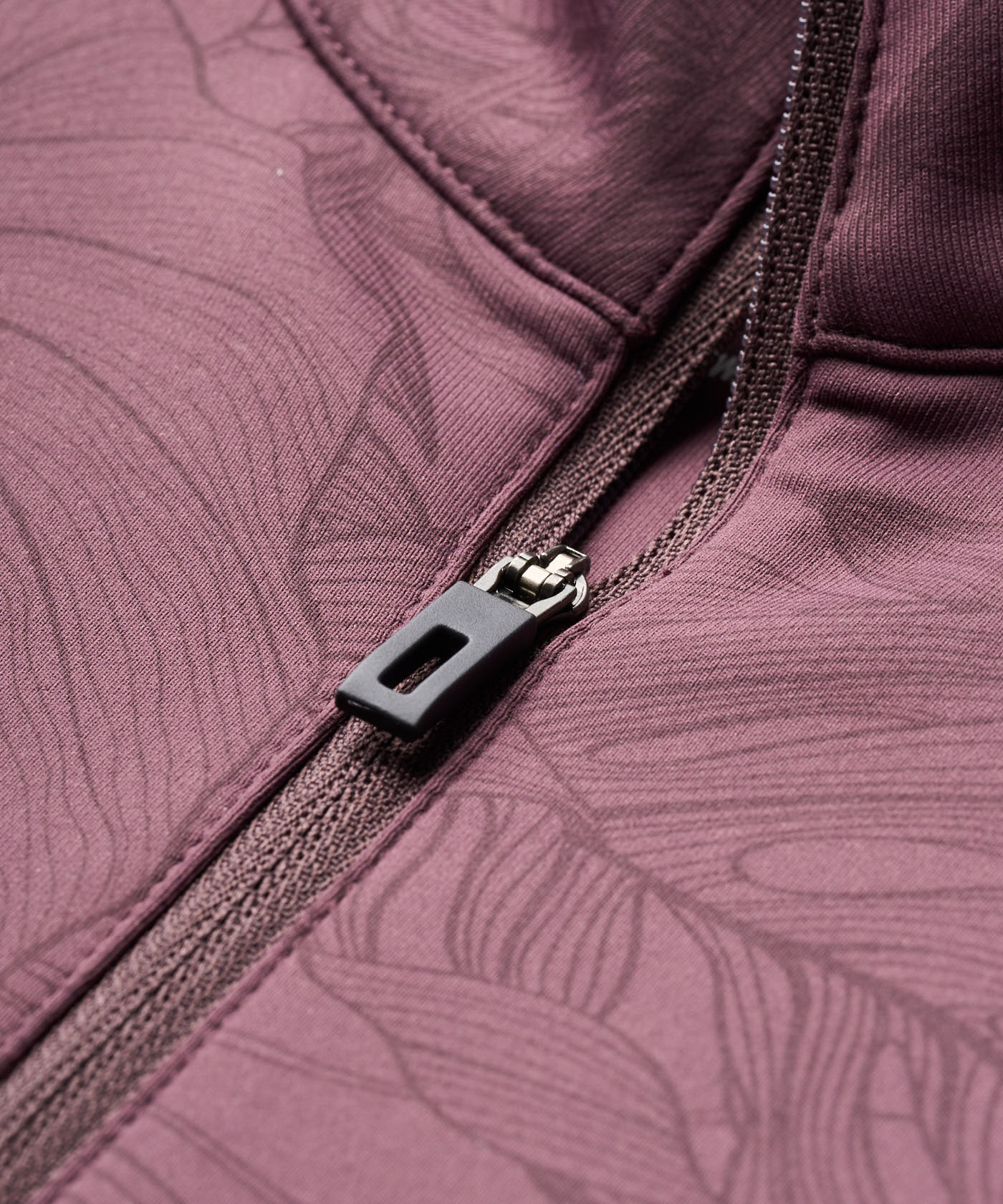 Therma Quarter Zip - Mauve Palm