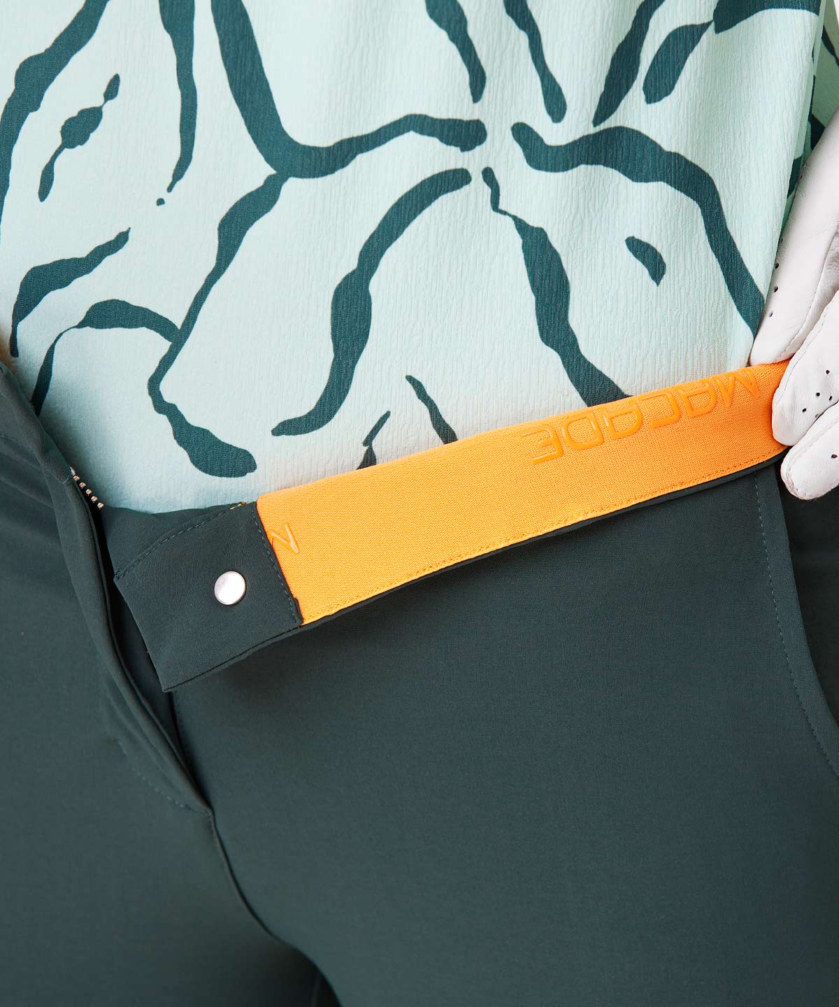 Teal Four-Way Stretch Jogger Macade Golf