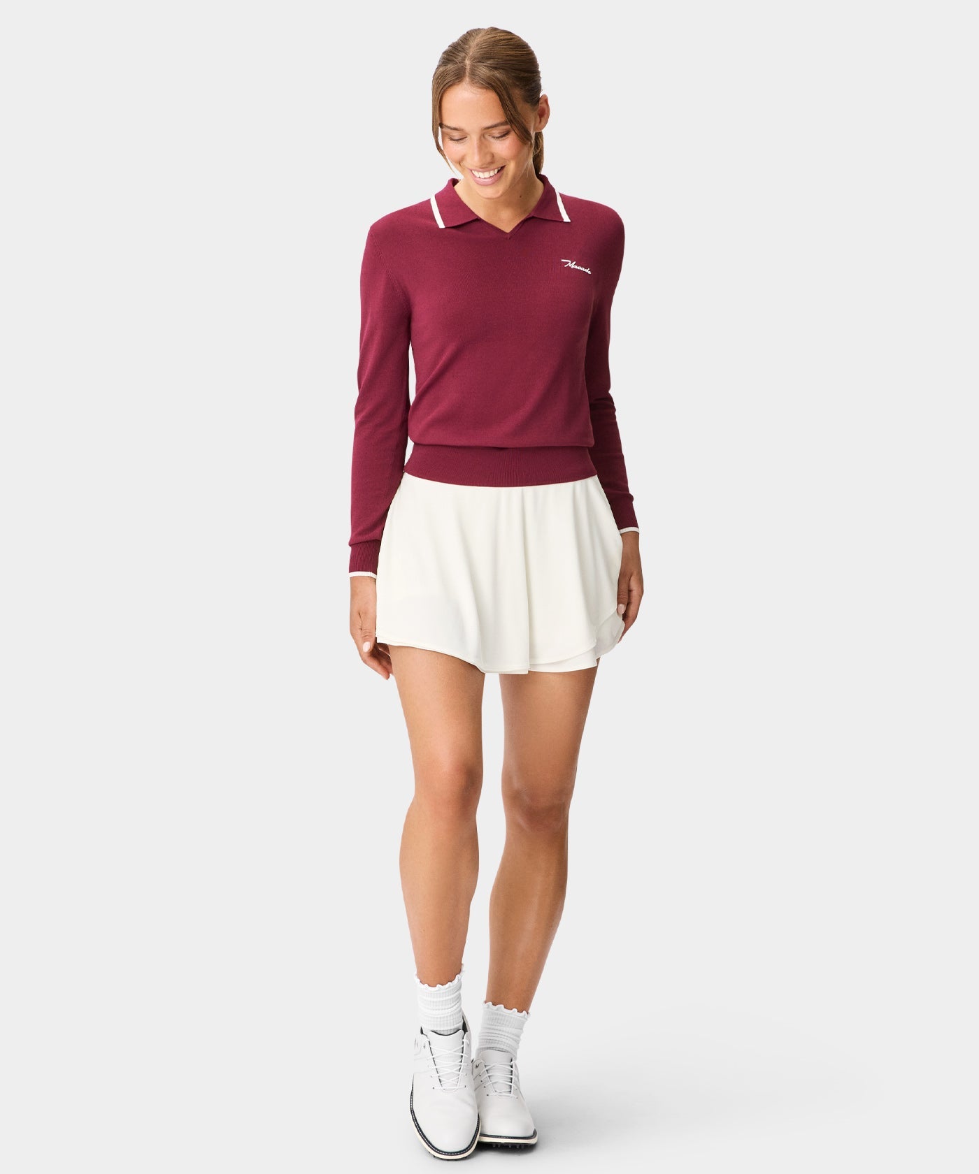 Ella Knit Top - Mulberry