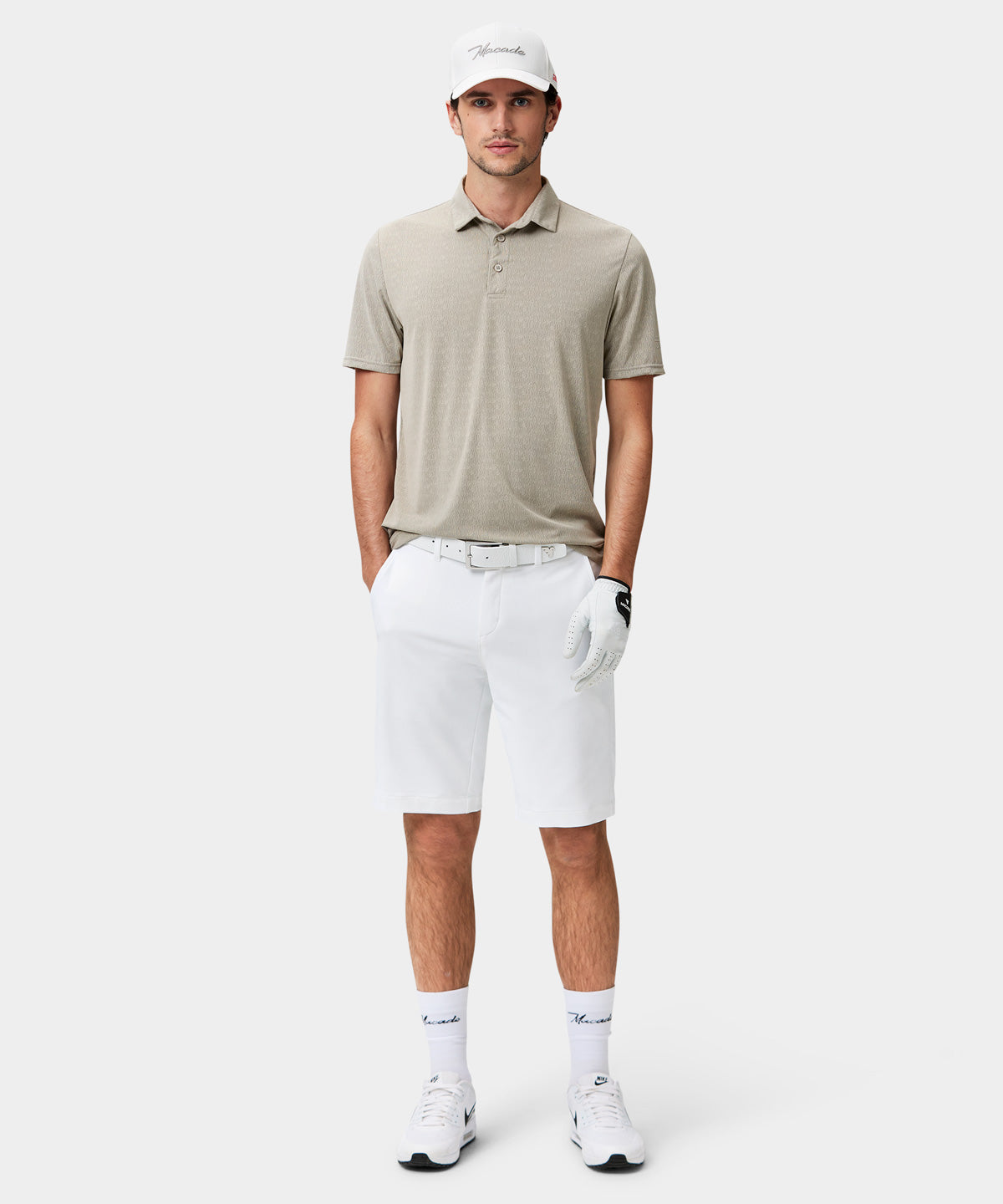 Four-Way Stretch Shorts - White