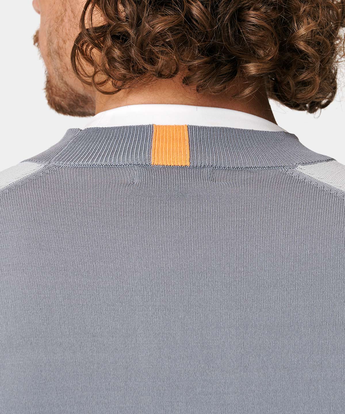 Grey TX Air Mock Neck Macade Golf