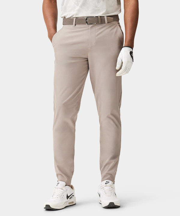 Four-Way Stretch Joggers - Ash Brown