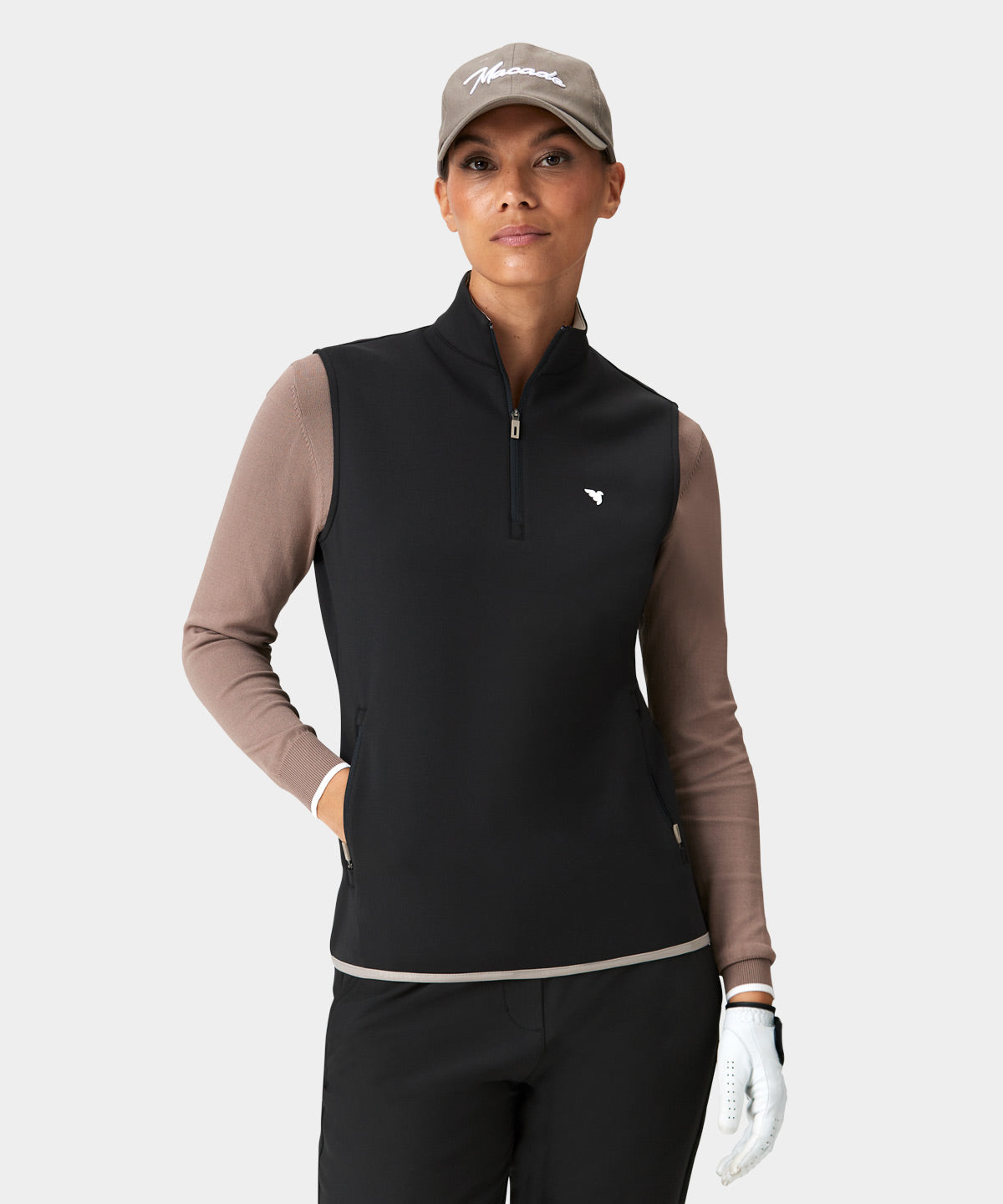 Black Therma Vest Macade Golf