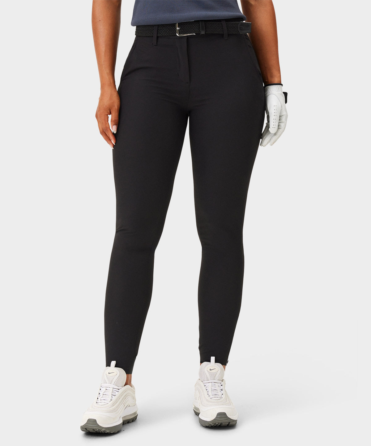 Black Four-Way Stretch Jogger Macade Golf