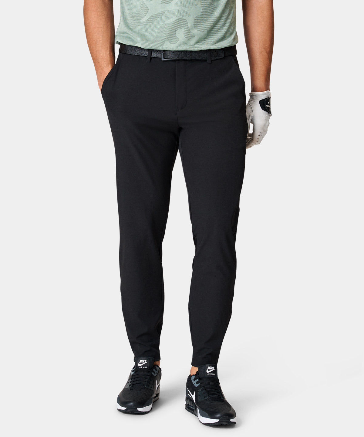 Black Four-Way Stretch Jogger