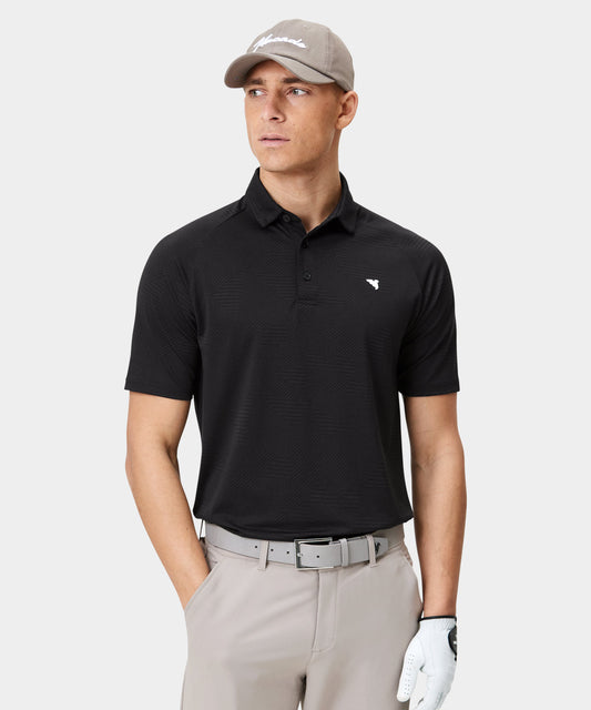 Black Jupiter Air Shirt Macade Golf